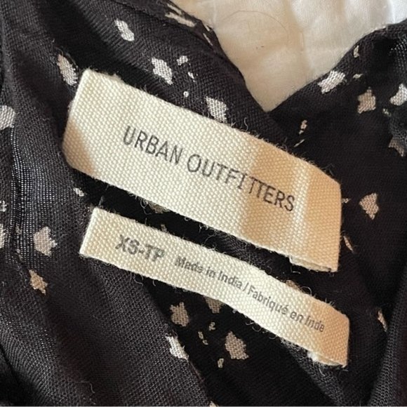 Urban Outfitters UO Harper Tiered Lace-Up Babydoll Dress Size XS - Picture 7 of 8